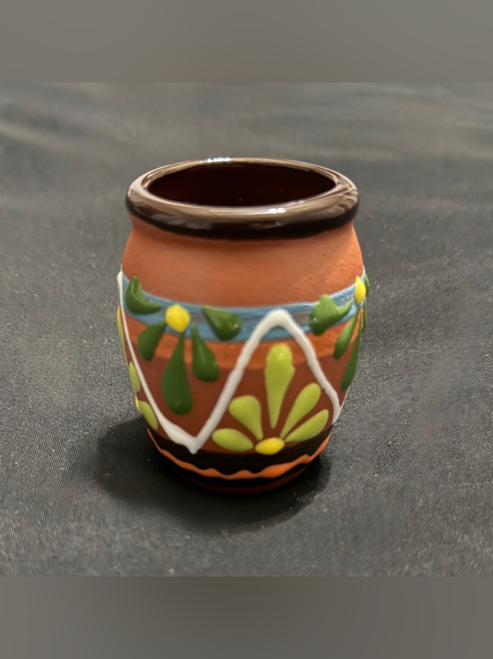 Mexican Artisan Handcrafted Cantarito Shot Cup